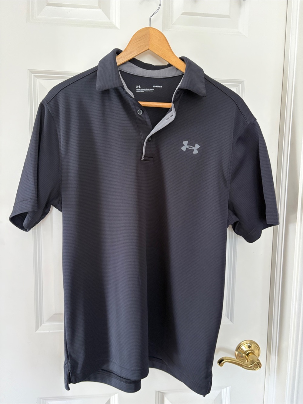Under Armour Men's Black Polo